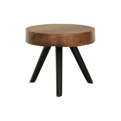 MUST Living Salontafel 'Disk' Teakhout, 40cm