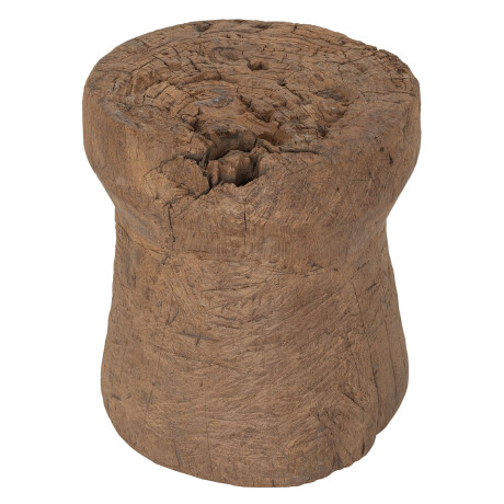 MUST Living Bijzettafel 'Toba' Teakhout, Ø30cm