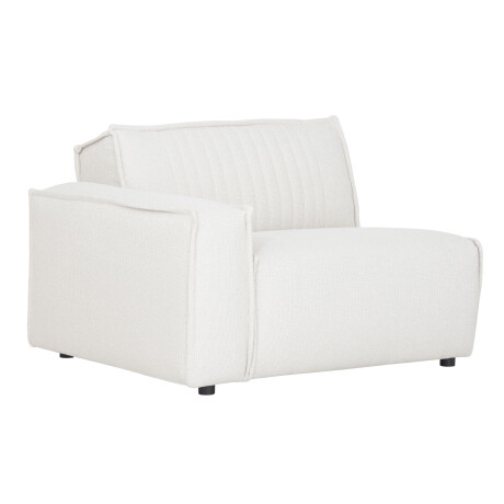 MUST Living Bank 'Rally' 1-zits element, arm links, kleur Love naturel