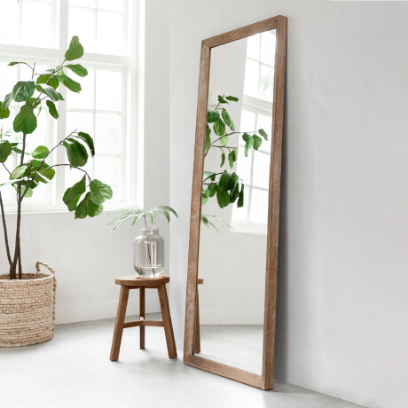 DTP Home Spiegel 'Metropole' Teakhout, 180 x 65cm