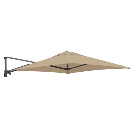 Murano muurparasol 180x180cm (ecru)