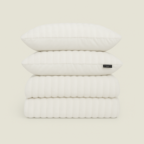 Dekbedovertrek Rabbit Bubble - Off White - Tweepersoons (200x200 Cm) - - - Zydante - Dekbed-Discounter.nl