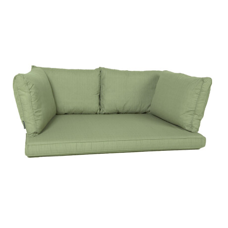 Palletkussen zit/arm/rug carré (120X80cm)   Basic green