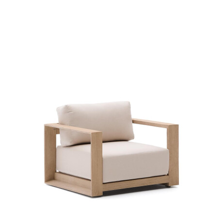 Kave Home Fauteuil 'Ambra' Acaciahout