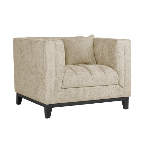 Richmond Fauteuil 'Beauchamp' Chenille, kleur Crème