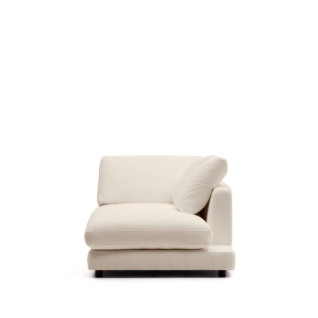 Kave Home Chaise Longue 'Gala' Chenille, Rechts, kleur Beige