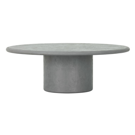 DTP Home Ronde Salontafel 'Silo' Betonlook, 100cm, kleur Grijs