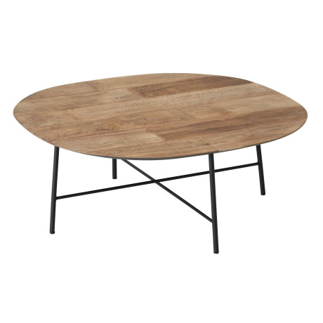 DTP Home Semi Ronde Salontafel 'Soho' Teakhout, 90cm