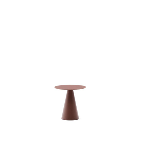 Kave Home Ronde Bijzettafel 'Wilshire' 30cm, kleur Terracotta