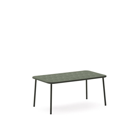Kave Home Outdoor Salontafel 'Zivia' 90 x 50cm, kleur Groen