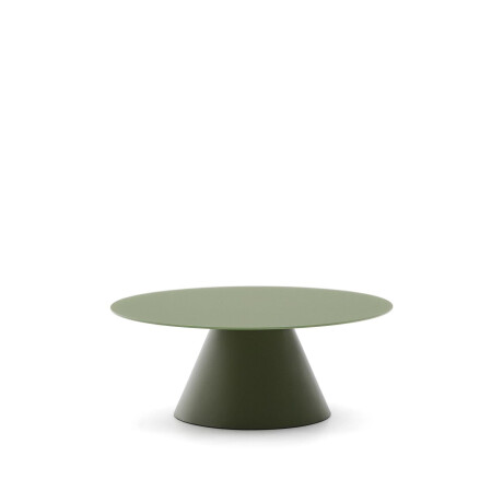 Kave Home Ronde Salontafel 'Wilshire' 80cm, kleur Groen