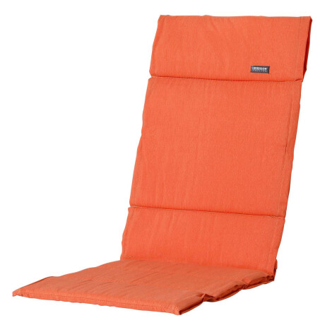 Textileenkussen hoge rug Panama flame orange