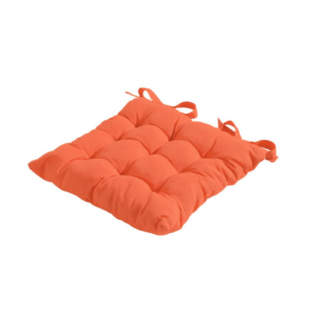 Zitkussen Toscane 46x46cm   Panama flame orange