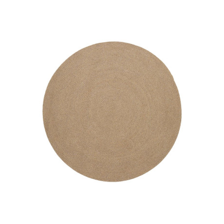 Kave Home Rond Vloerkleed 'Despas' 200cm, kleur Beige