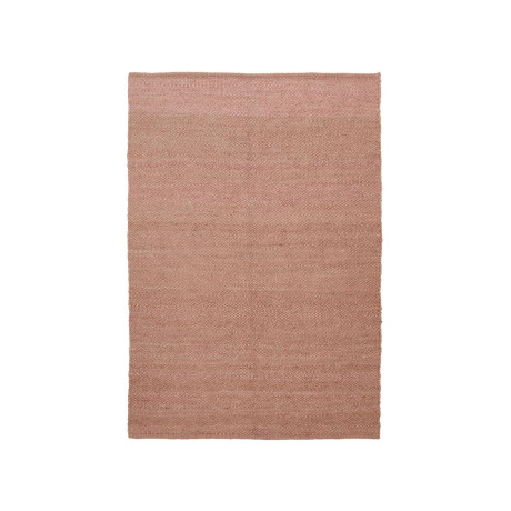 Kave Home Vloerkleed 'Sallova' Jute, 160 x 230cm, kleur Roze
