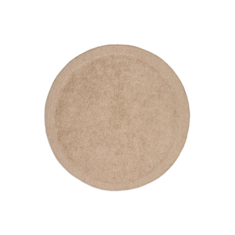 Kave Home Rond Vloerkleed 'Marely' 200cm, kleur Beige