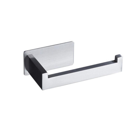 XIVADA WC rolhouder Luca - Zonder Boren - Rvs - Zelfklevend - Zilver