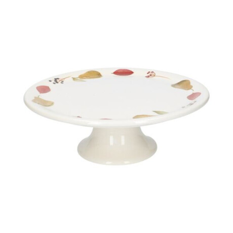 Taartplateau, steengoed, peren, Ø29 cm