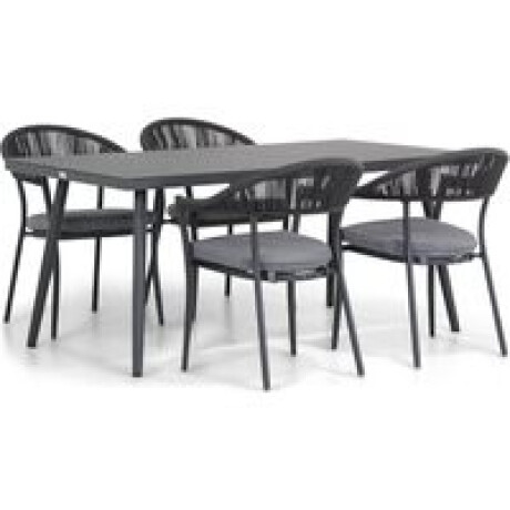 Santika Vivian/Valencia 170 cm dining tuinset 5-delig