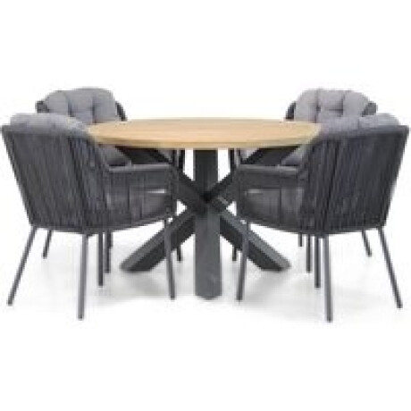 Santika Tendenza/Rockville 120 cm dining tuinset 5-delig