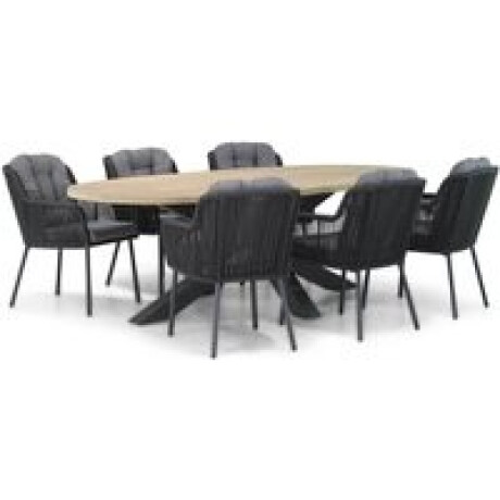 Santika Tendenza/Brookline 240 cm dining tuinset 7-delig
