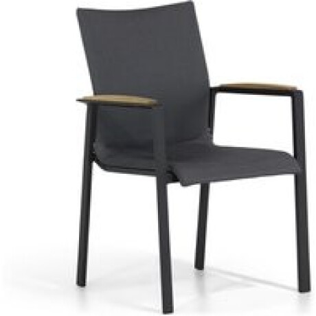 Lifestyle Brandon dining tuinstoel antraciet