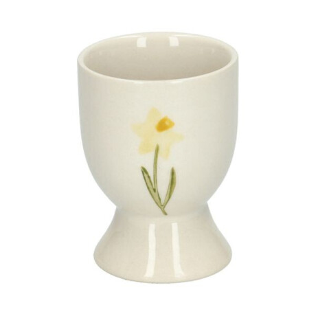 Eierdopje, steengoed, narcis en druif,Ø5 x H 6,5 cm