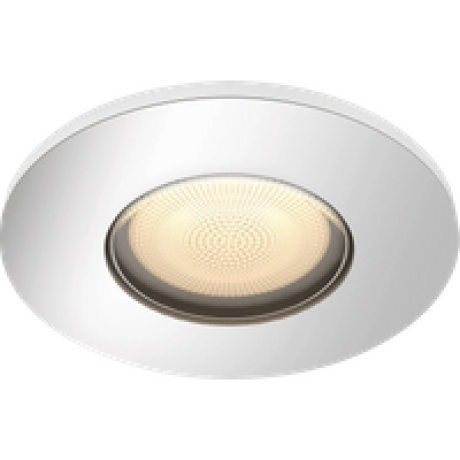 Philips Hue Adore badkamerinbouwspot White Ambiance - rond - Chroom