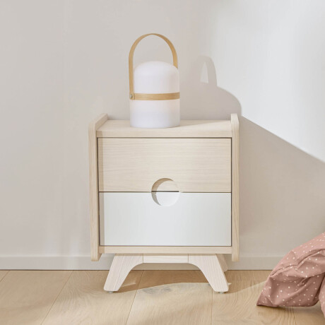 Kave Home Nachtkastje 'Nunila' 40 x 46cm, kleur Naturel