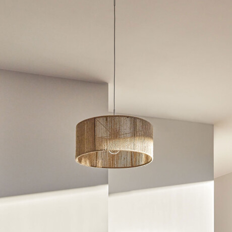 Kave Home Lampenkap 'Crista' Jute, Ø47cm