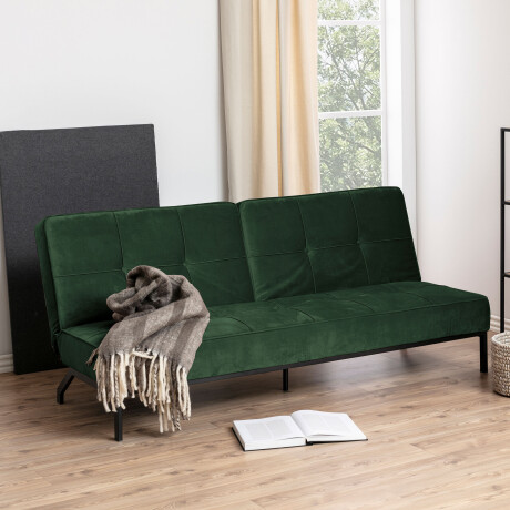 Bendt Slaapbank 'Maja' Velvet, kleur Forest Green