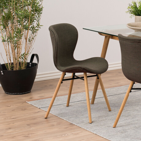 Bendt Eetkamerstoel 'Olle', kleur Khaki