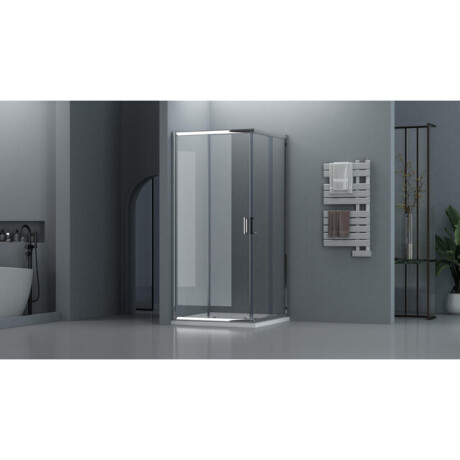 Adema Dawn Douchecabine - 80x80x185cm - vierkant - chroom SW1381736