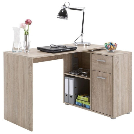 Hoekbureau Albert 117 cm breed in eiken