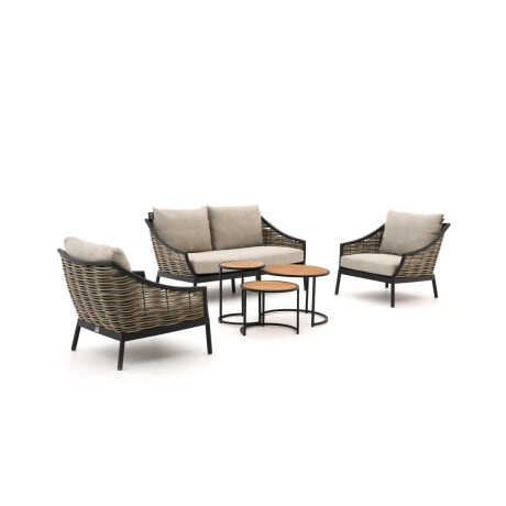 Apple Bee Milou/Mosi stoel-bank loungeset 6-delig - Laagste prijsgarantie!