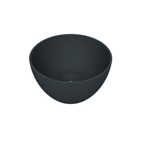 Arqua Olivia Waskom - 22x22cm - rond - opbouw - mat antraciet WAS464913