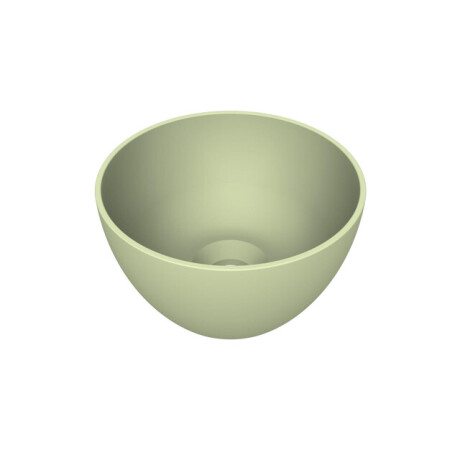 Arqua Olivia Waskom - 22x22cm - rond - opbouw - mat pastel groen WAS701564