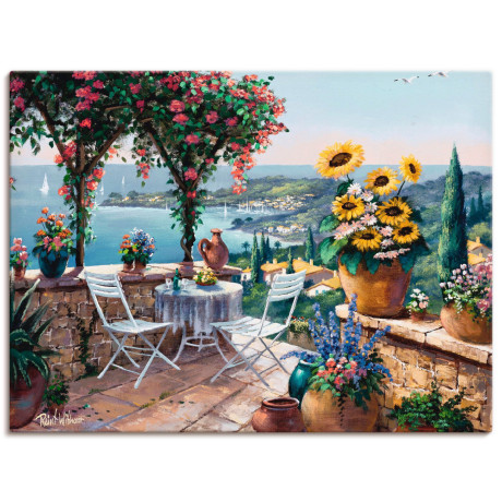 Artland Artprint Momenten van meditatie als artprint op linnen, poster, muursticker in verschillende maten