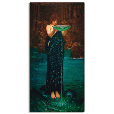 Artland Artprint op linnen Circe Invidiosa gespannen op een spieraam