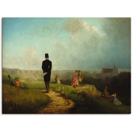 Artland Artprint op linnen De Hagestolz gespannen op een spieraam