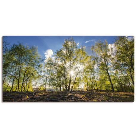 Artland Artprint op linnen Lentezon gespannen op een spieraam