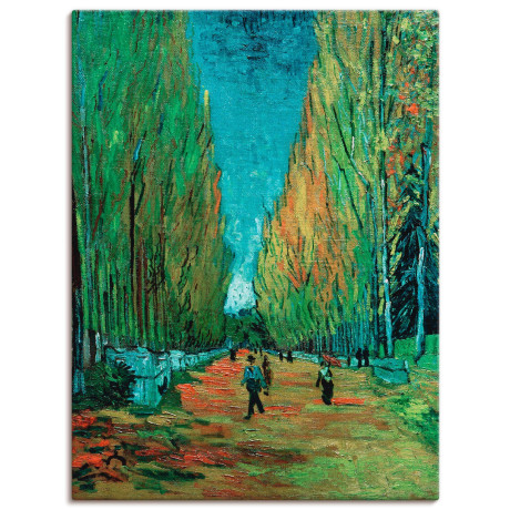 Artland Artprint op linnen Les Alyscamps gespannen op een spieraam