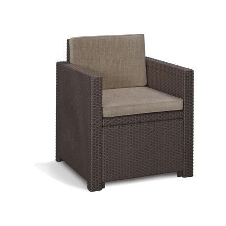 Keter Loungestoel Monaco (Bruin)