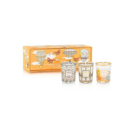 Baobab Collection Trio Travel geurkaarsen set van 3