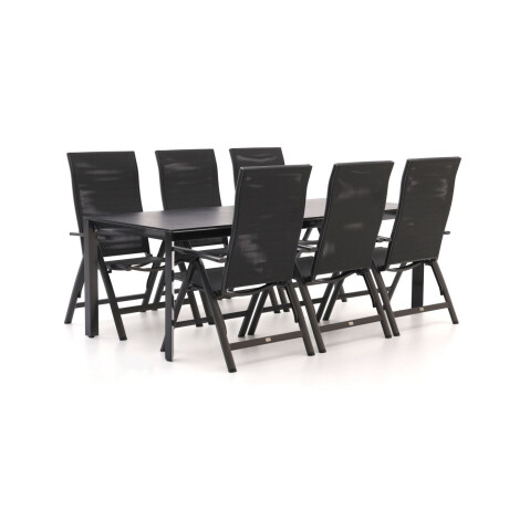 Bellagio Avio/Sestino 220cm dining tuinset 7-delig verstelbaar - Laagste prijsgarantie!