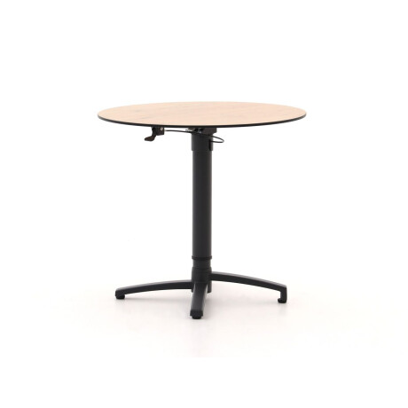 Bellagio Canzo klaptafel Ø80 (h:73/109cm) verstelbaar - Laagste prijsgarantie!