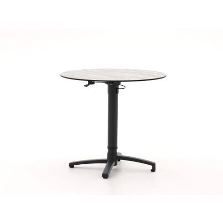 Bellagio Canzo klaptafel Ø80 (h:73/109cm) verstelbaar - Laagste prijsgarantie!