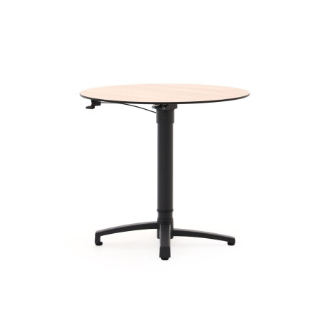 Bellagio Canzo klaptafel Ø80 (h:73/109cm) verstelbaar - Laagste prijsgarantie!