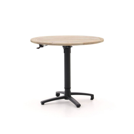 Bellagio Canzo klaptafel Ø85 (h:73/109cm) verstelbaar - Laagste prijsgarantie!