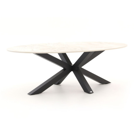 Bellagio Induno Ellips dining tuintafel 200x110cm - Laagste prijsgarantie!